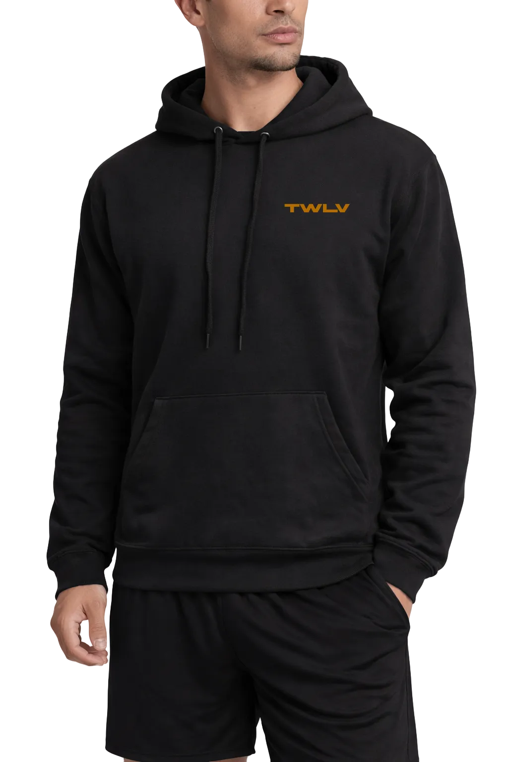 TWLV “VIOLENCE.” Hoodie — Black