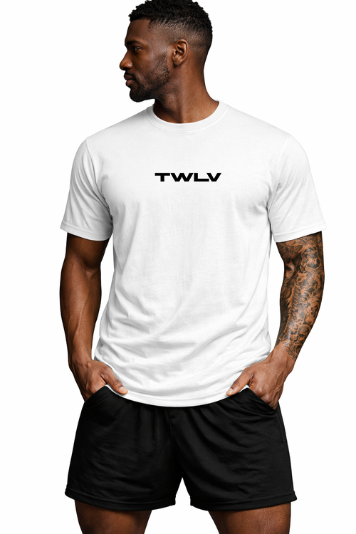 Тениска TWLV Earn Every Round – бяла